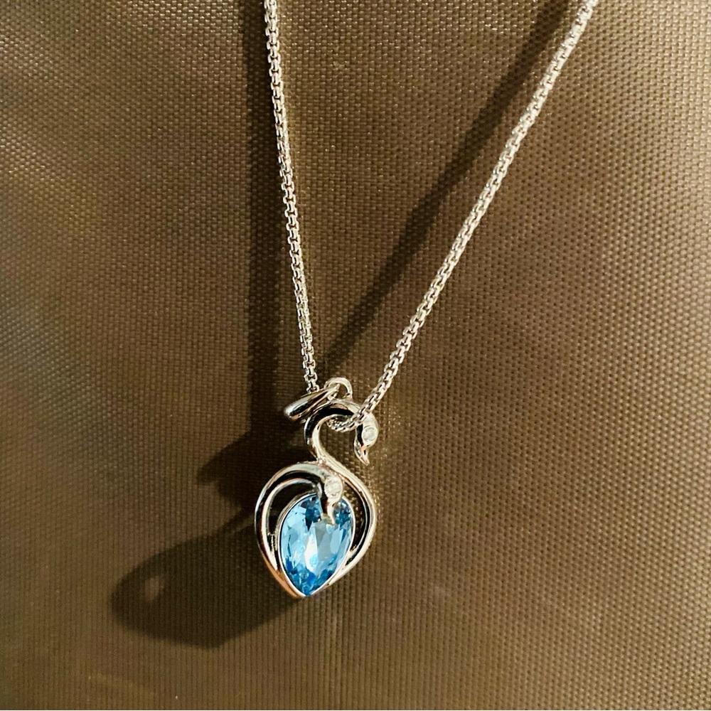 SWAROVSKI Swan Necklace